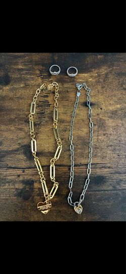 Necklace and Rings