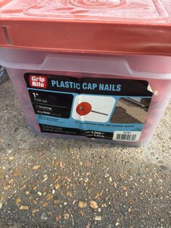 Grip-Rite 1” Plastic Cap Nails
