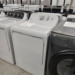 $419(MSRP$699, Save $280) GE Front Load Electric in White With Auto Dry and Reversible Door