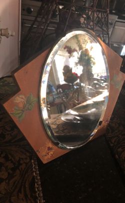 Mirrors small one antique The or there metal