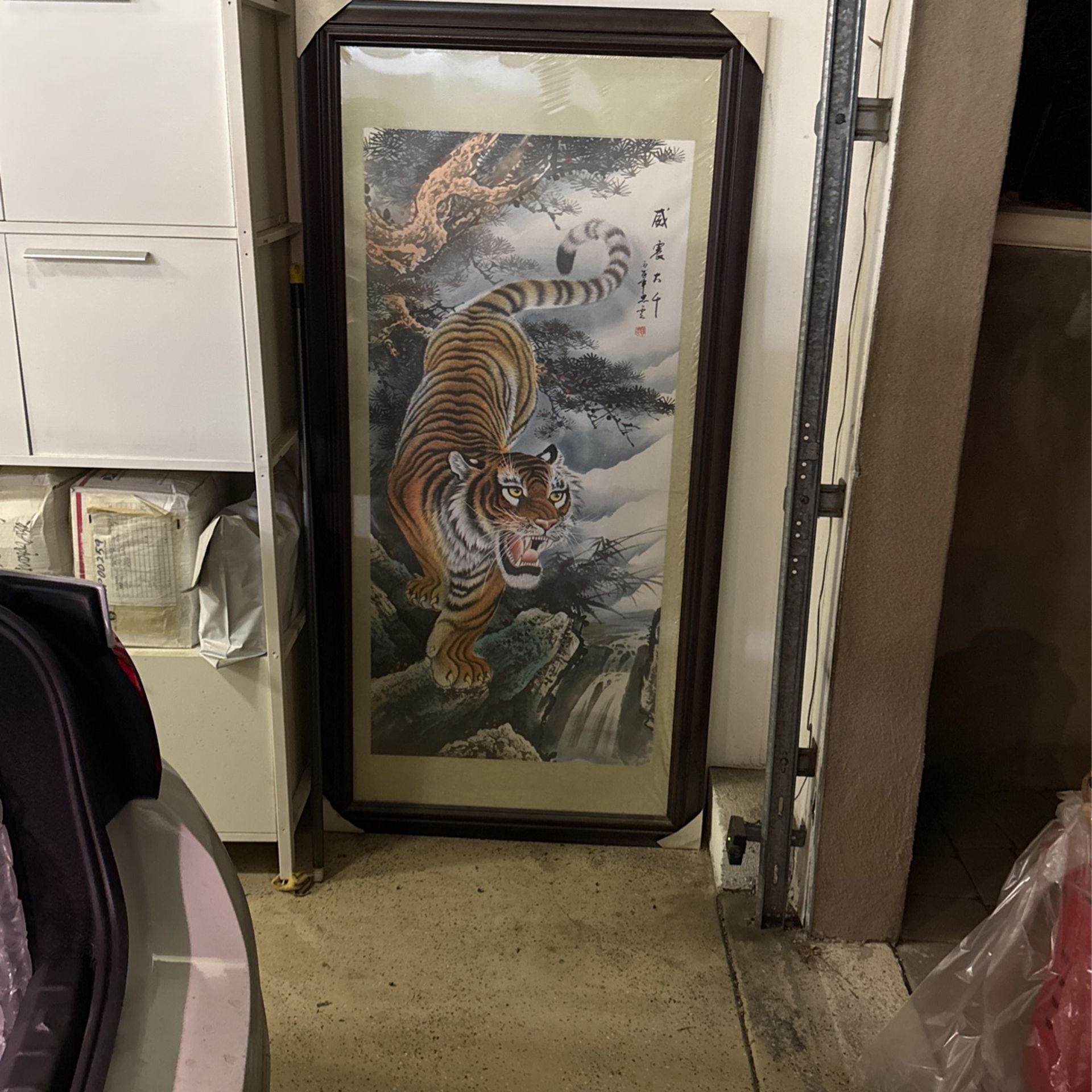 Large Tiger Painting (5 foot 6 roughly)