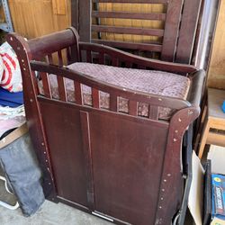 Free Baby Crib and Changing Table