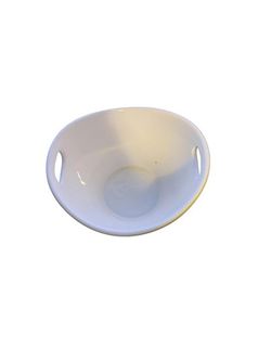 Attimo White Handled Curved Serving Mixing Bowl Med - White