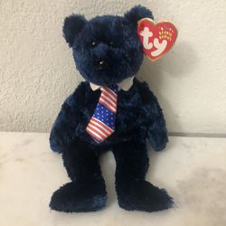Ty Beanie Babie “Pops ”  2001.  Brand New Size 7 inches Tall . Brand New With Tags 