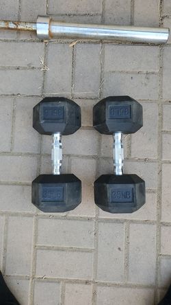 35lb Dumbells