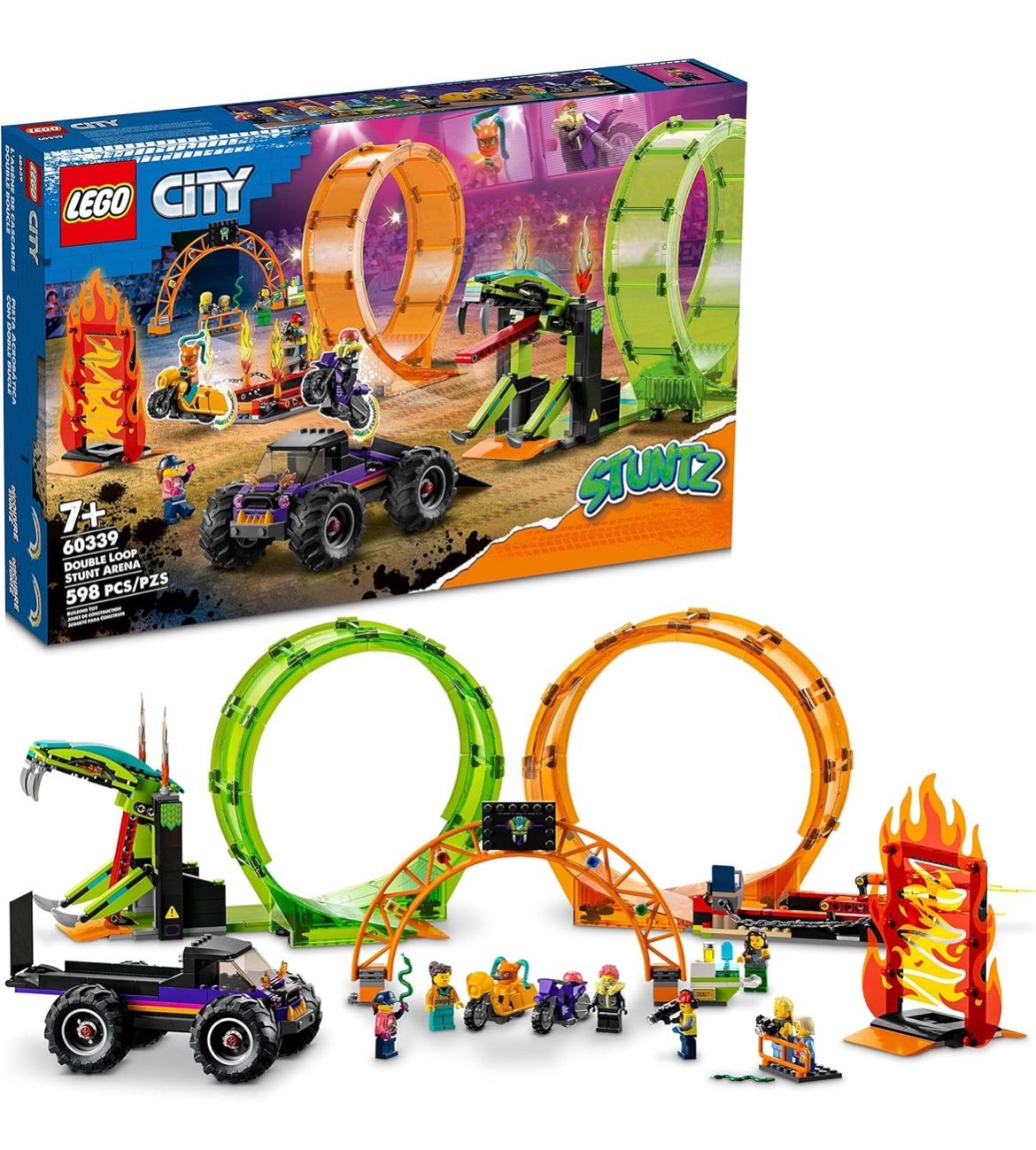 LEGO City Stuntz Double Loop Stunt Arena