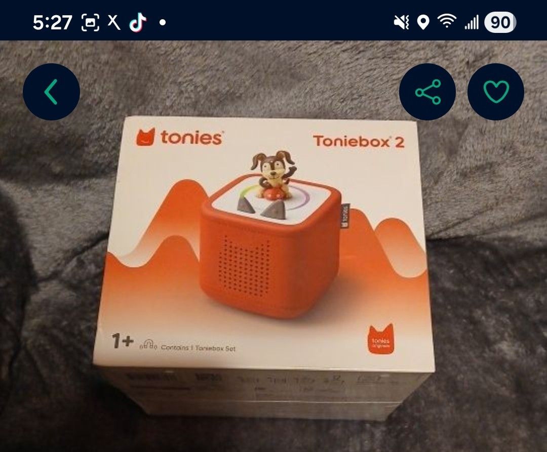  Tonie2 Box & 4 Tonie character Stories 