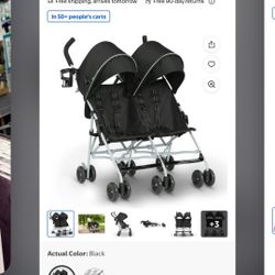 Turbo Glyde Side By Side Stroller