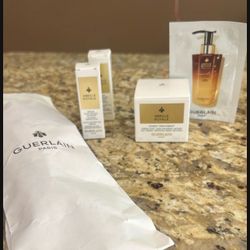 EXPENSIVE GUERLAIN ;) Abeille Royale NEW Honey Treatment, 2 Skin Serum, Headband n Hair sample