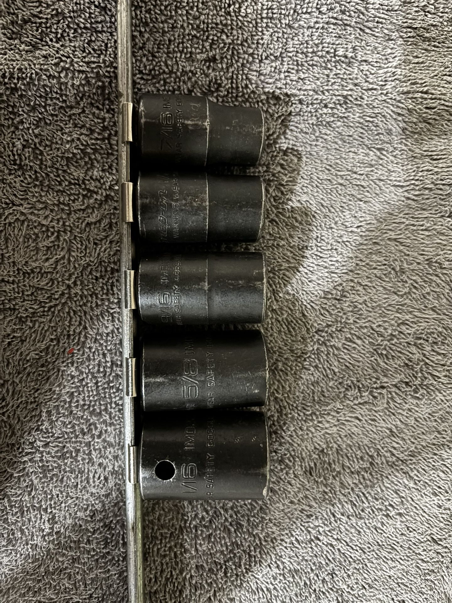 Snap-On SAE 1/2” Impact Socket Set