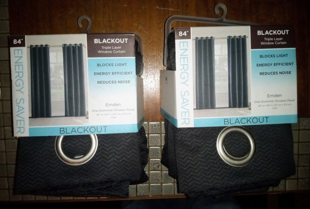 Blackout Triple Layer Curtains