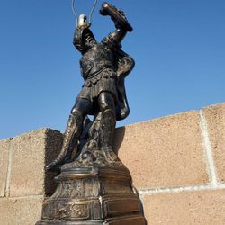 Vintage And Antique Sculpture Lamp Malr Me A Offer 