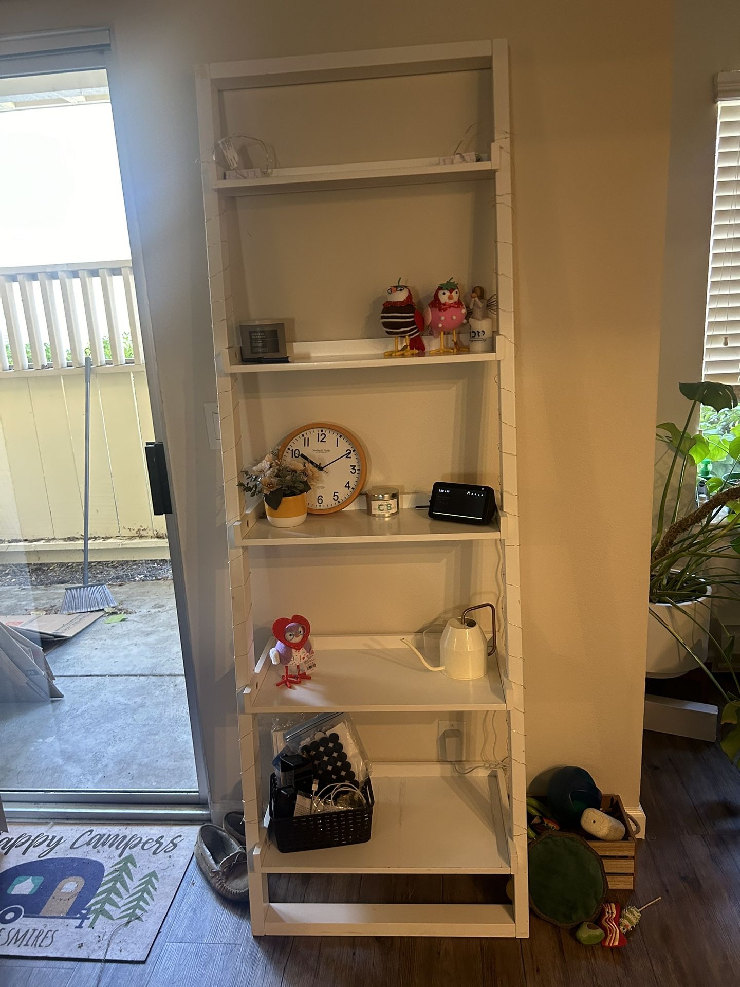 White Ladder Shelf