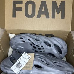 Adidas Yeezy Foam RNNR MX Granite Size 11 Kanye West New with Box Grey YZY