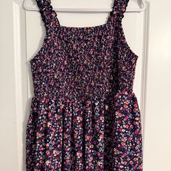 Floral Smocked Tank Top – 3XL