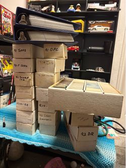 Huge sports card lot
