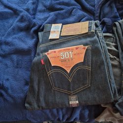 Levi's 501 Shrink To Fit New