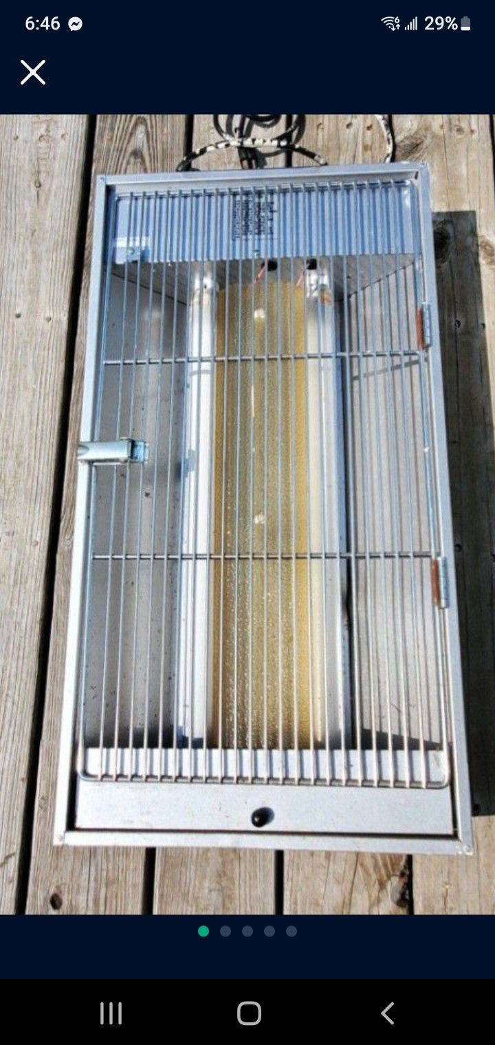 bug zapper starter needs to be replaced