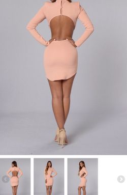 Blush dress -M/L