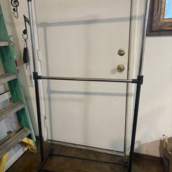 Clothing Rack With Wheels