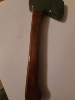 Wooden Hatchet Decor