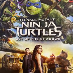 TEENAGE MUTANT NINJA TURTLES Out Of The Shadows (Blu-Ray + DVD-2016)