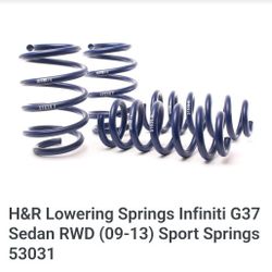 H&R Lowering Springs G37 Sedan