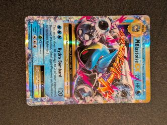 M Blastoise pokemon card