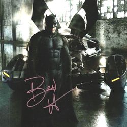 Ben Affleck Signed Autographed Batman 8x10 Photo with COA/Matching Hologram