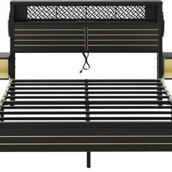 Cama Queen // Heavy duty Queen Metal Bed Frame