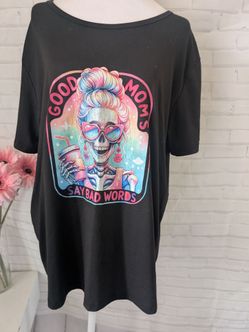 Women's skull t-shirt size XL