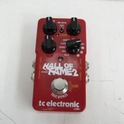 TC Electronic Hall of Fame 2 Reverb Guitar Effect Pedal