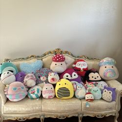 Lot of Squishmallows (22 Total)