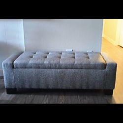 Bench with Storage Compartment