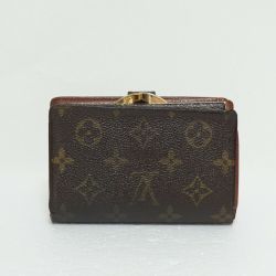 Louis Vuitton Authentic Portefeuille Viennois Kiss-lock M61674 Wallet 11582