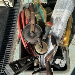 Box Of Misc Tools And Un Opened Items 