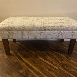 Bench & Ottoman (storage)