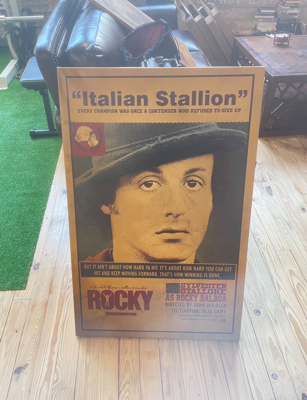 Rocky 40 x 26 Large Canvas
