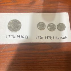 Bicentennial quarter and Bicentennial dollar 