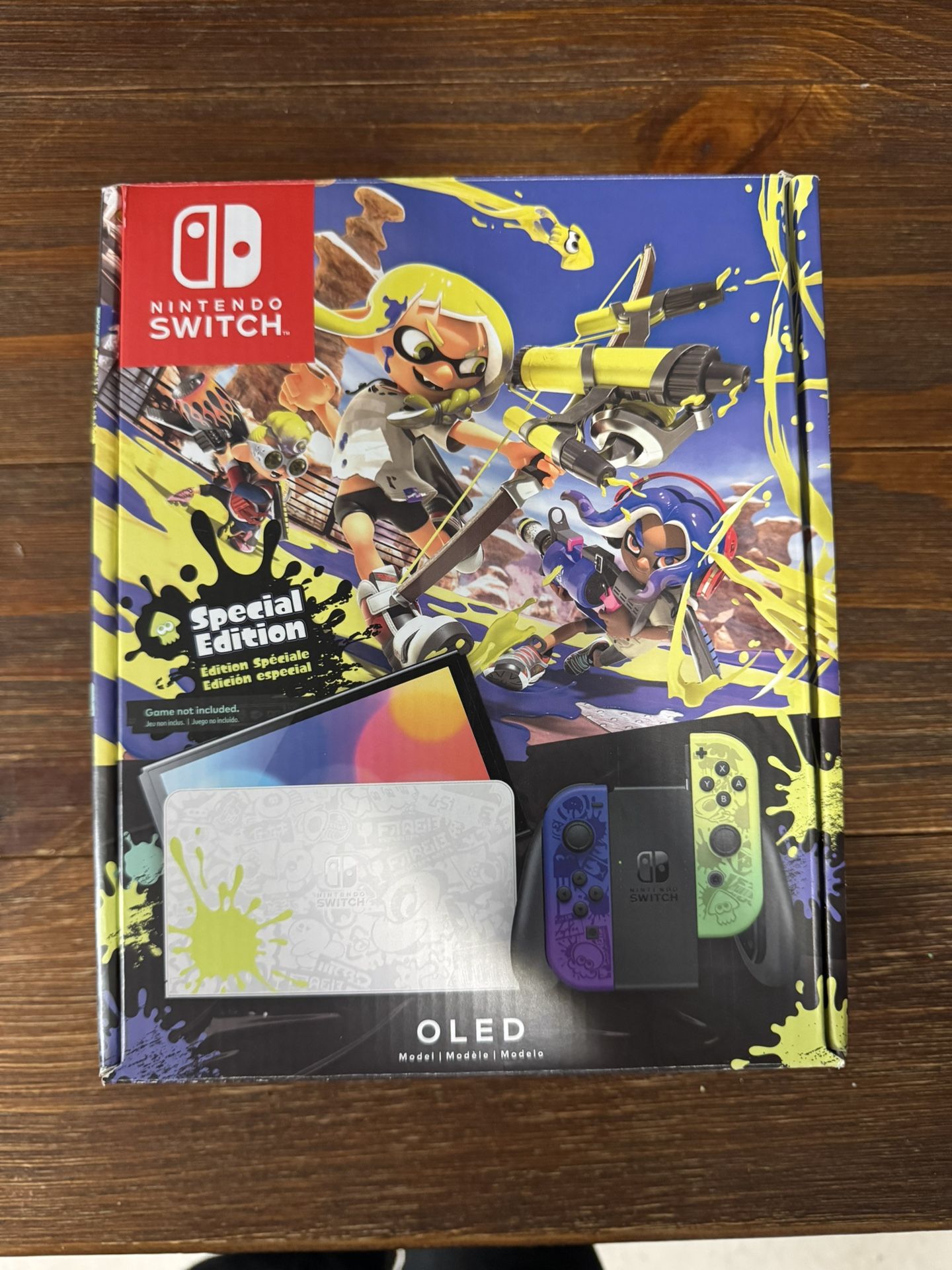 Nintendo Switch Oled Splatoon 3 Special Edition 