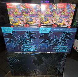 Pokemon Phantasmal Flames Elite Trainer Box - Booster Bundles - Charizard UPC 