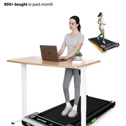 Walking Pad with Incline, Akluer Incline Treadmills for Home, 2.5 HP Under Desk Treadmill Small with Remote Control, Walking Pad Small Treadmill with 