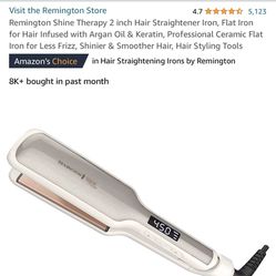 Remington Hair Straightener (brand New)