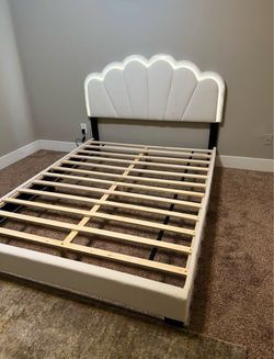 Queen size bed frame only