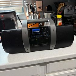 Sirius XM satellite radio boombox and receiver
