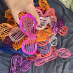 34 Unused Light Up Party Glasses