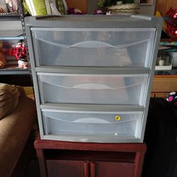 Mainstays 3 Drawer Wide cart