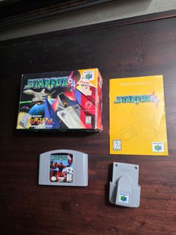 Star Fox Nintendo 64 N64 CIB Complete In Box Video Game Rare