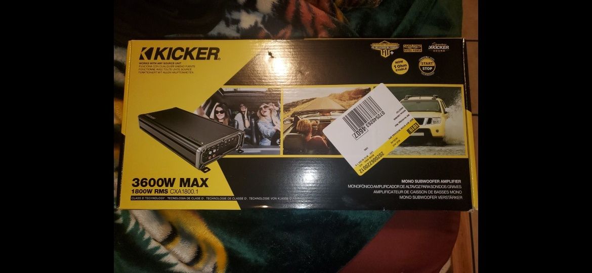 Kicker Amp