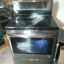 Brand New LG Black Stainless Freestanding Oven Range